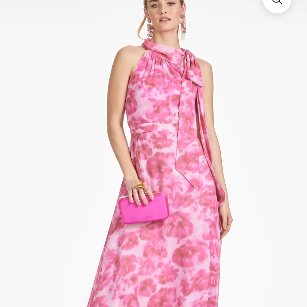 NWT KAYLA GOWN - PINK FANTASIA BLOOM